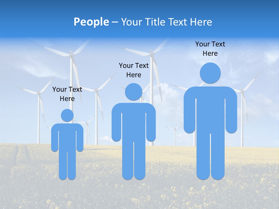 Electricity Technology Generate PowerPoint Template