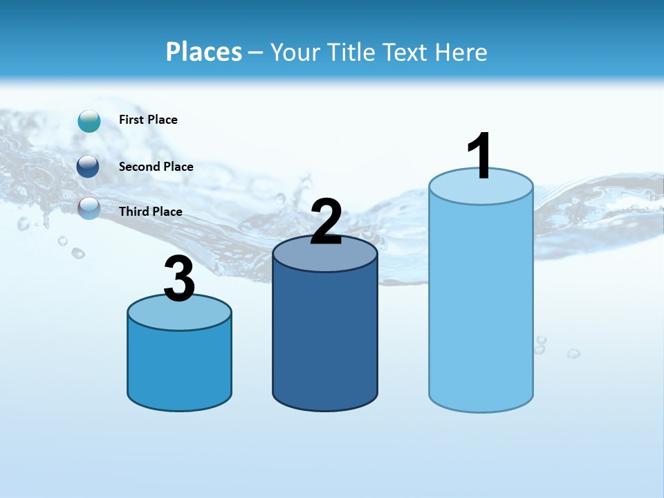 Wave Liquid Splash PowerPoint Template