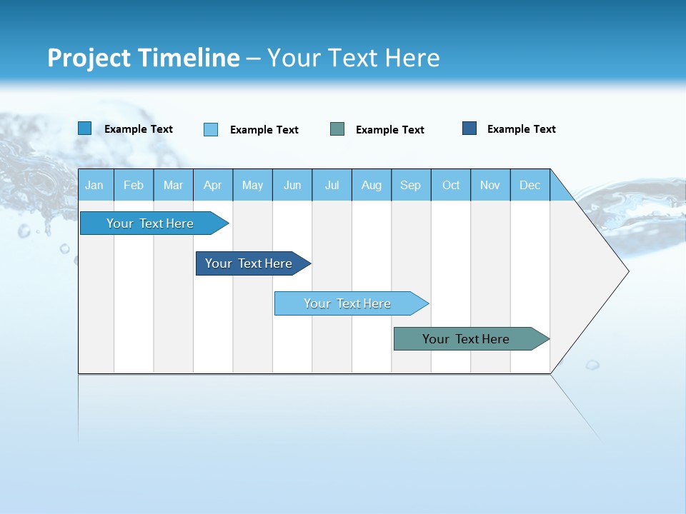 Wave Liquid Splash PowerPoint Template