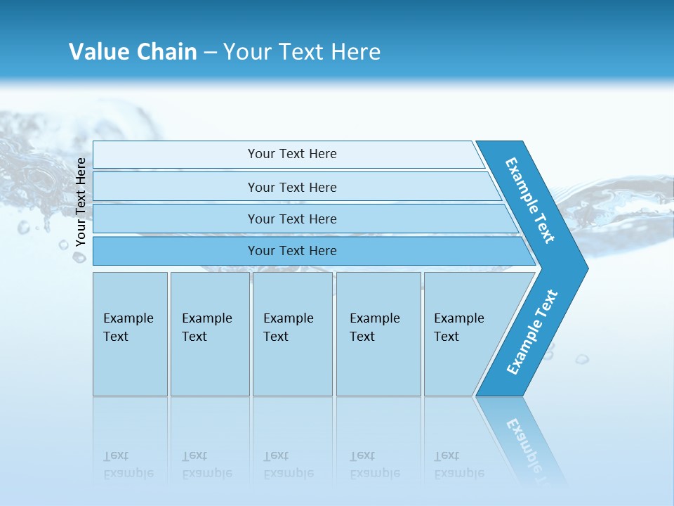 Wave Liquid Splash PowerPoint Template
