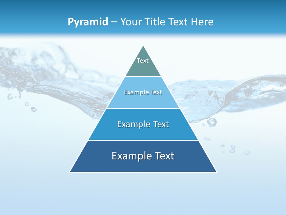 Wave Liquid Splash PowerPoint Template