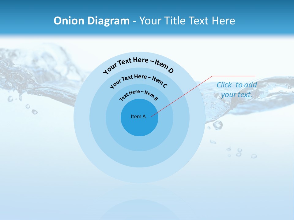 Wave Liquid Splash PowerPoint Template