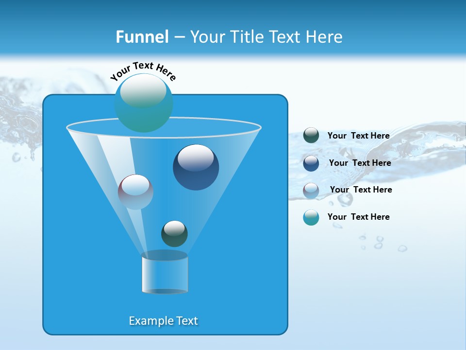 Wave Liquid Splash PowerPoint Template