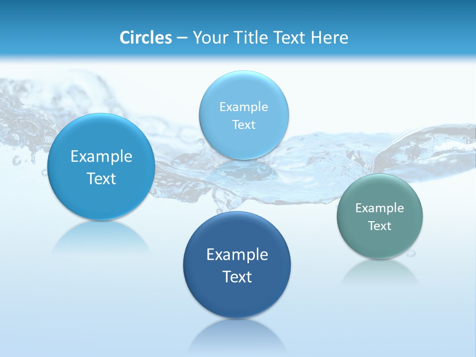 Wave Liquid Splash PowerPoint Template