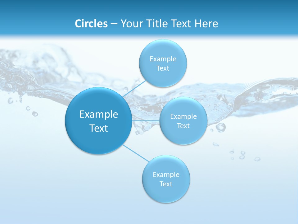 Wave Liquid Splash PowerPoint Template