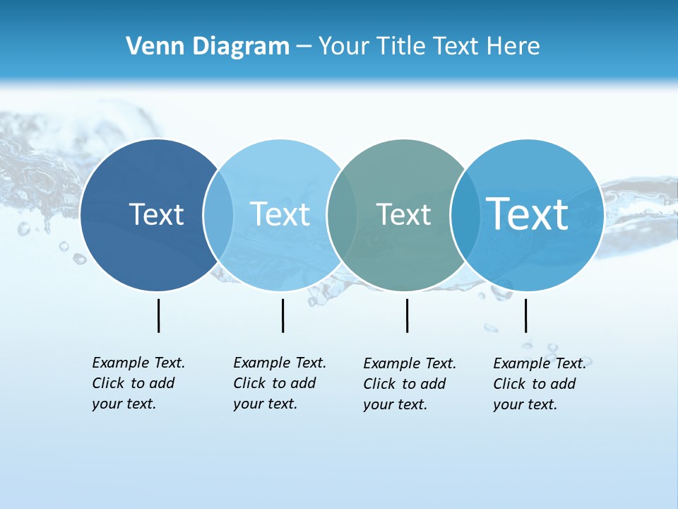 Wave Liquid Splash PowerPoint Template