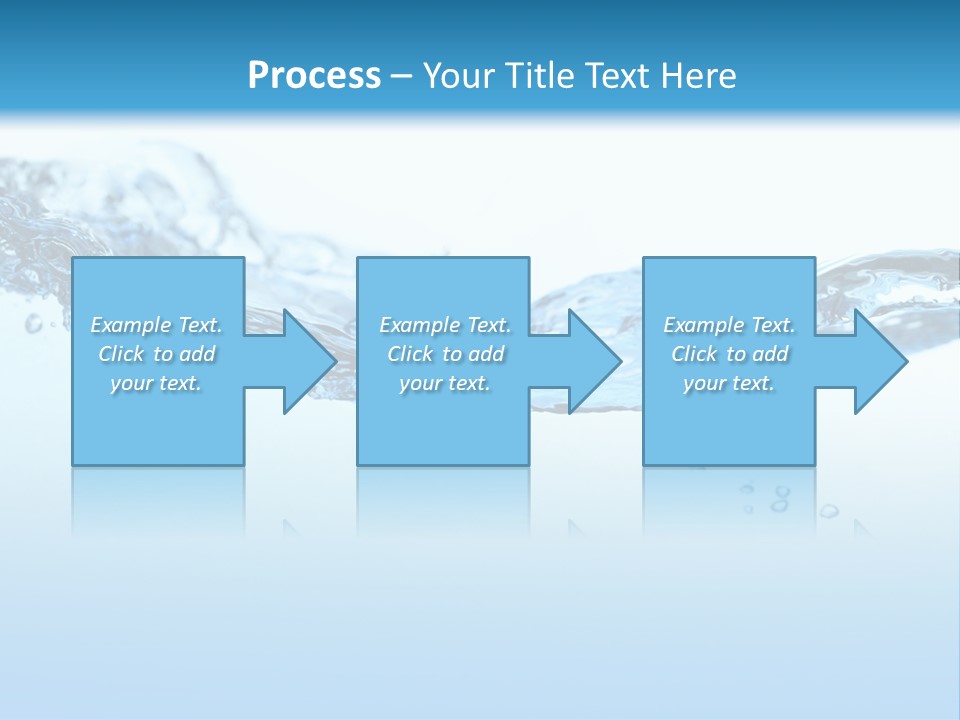 Wave Liquid Splash PowerPoint Template