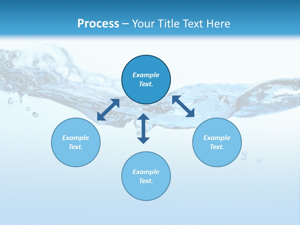 Wave Liquid Splash PowerPoint Template