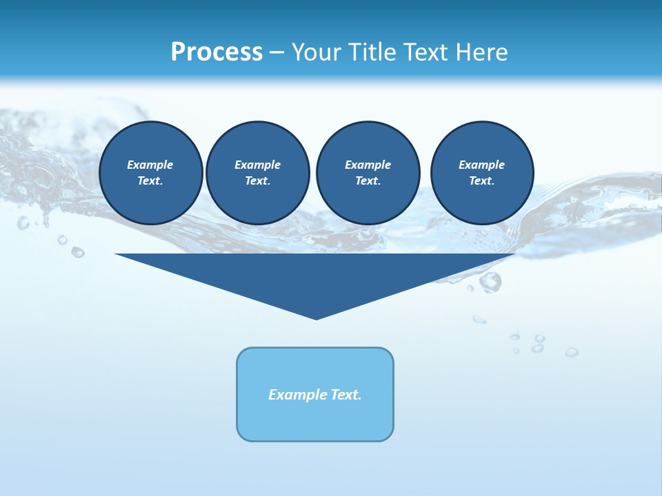 Wave Liquid Splash PowerPoint Template