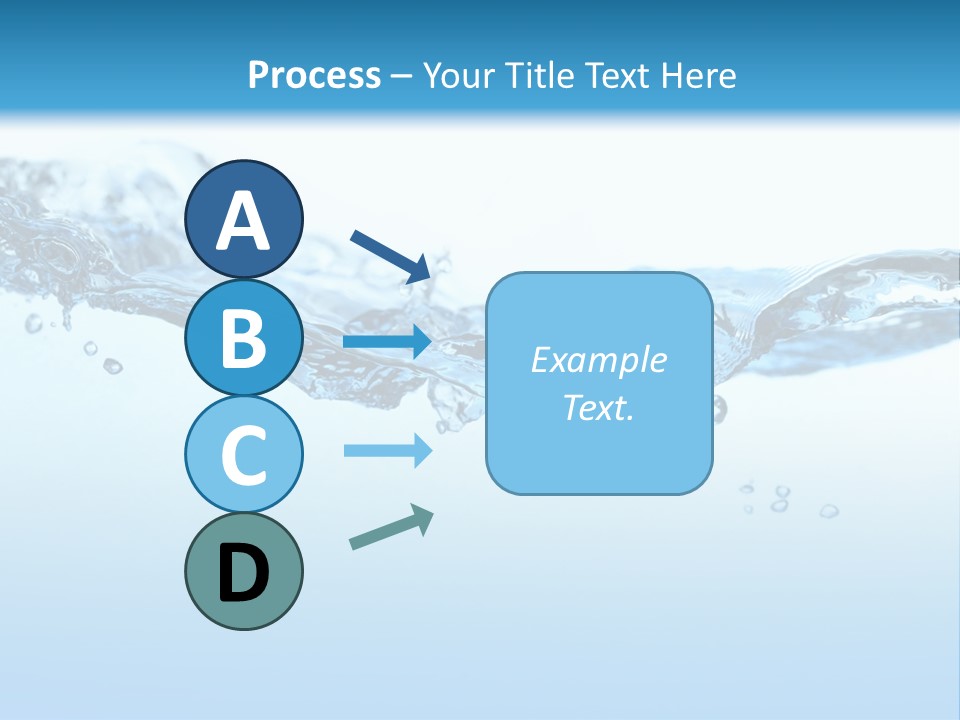 Wave Liquid Splash PowerPoint Template