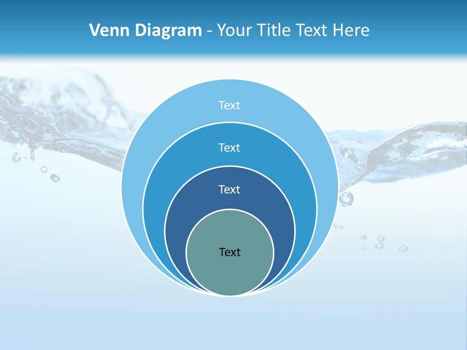 Wave Liquid Splash PowerPoint Template