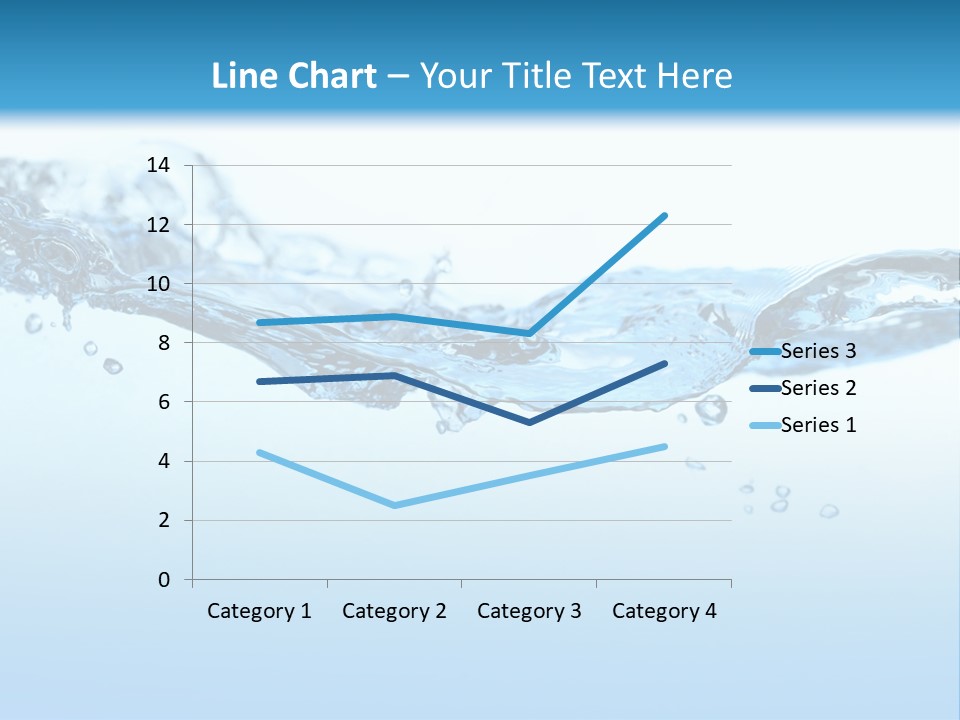 Wave Liquid Splash PowerPoint Template