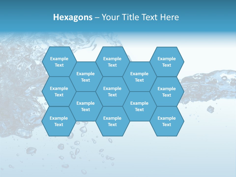 Motion Drip Droplet PowerPoint Template