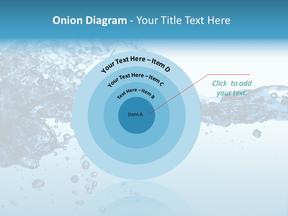 Motion Drip Droplet PowerPoint Template