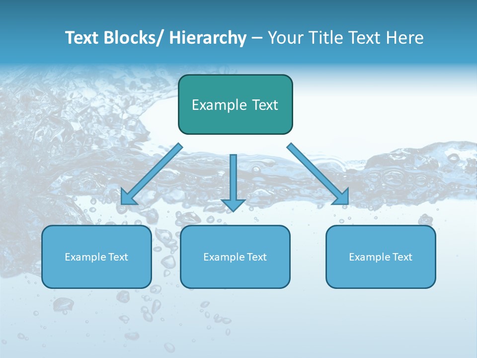 Motion Drip Droplet PowerPoint Template