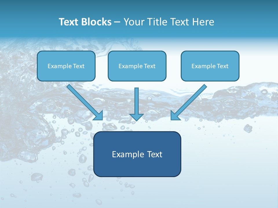Motion Drip Droplet PowerPoint Template