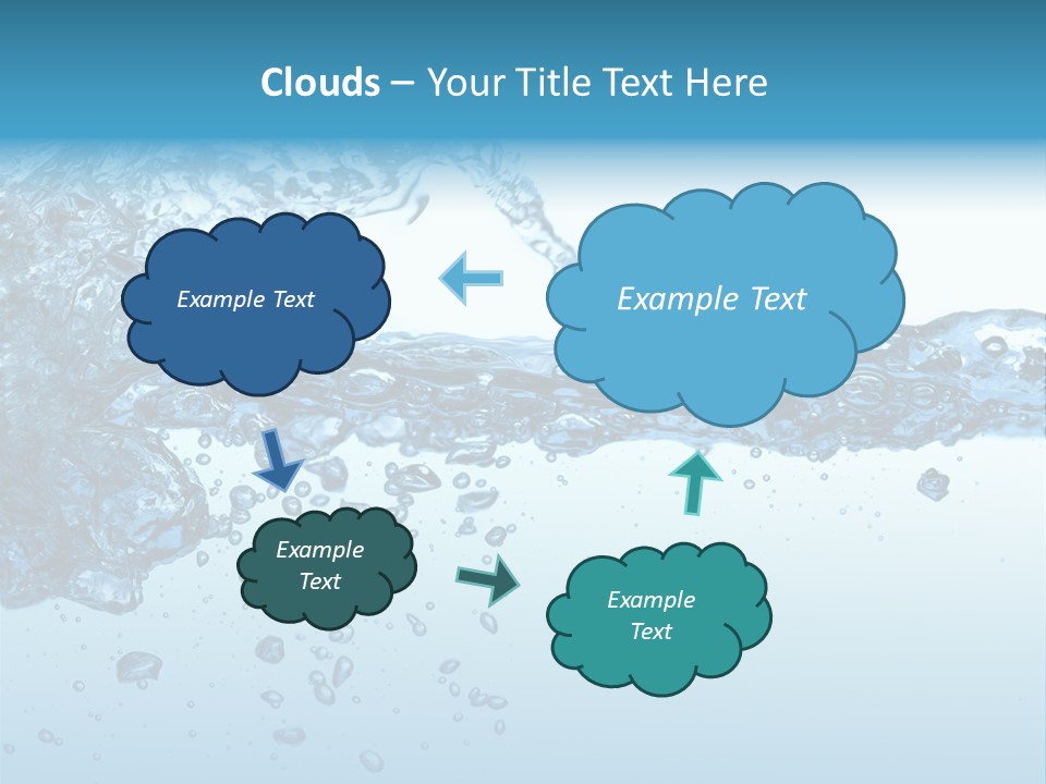 Motion Drip Droplet PowerPoint Template