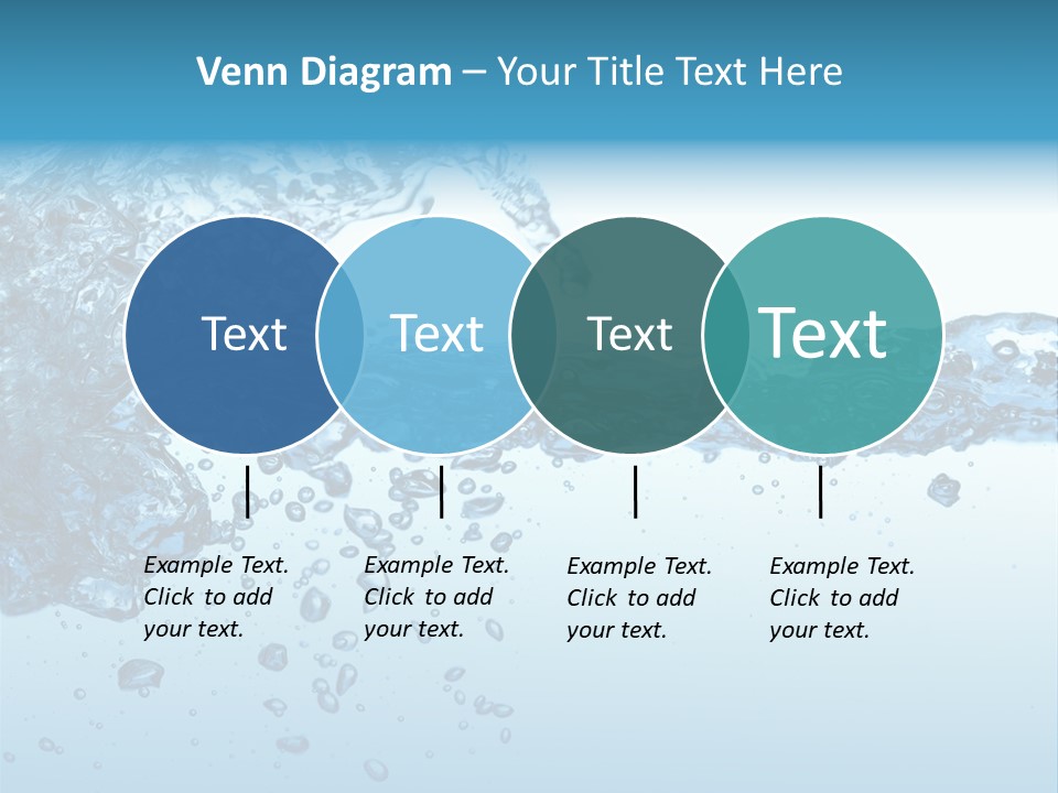 Motion Drip Droplet PowerPoint Template
