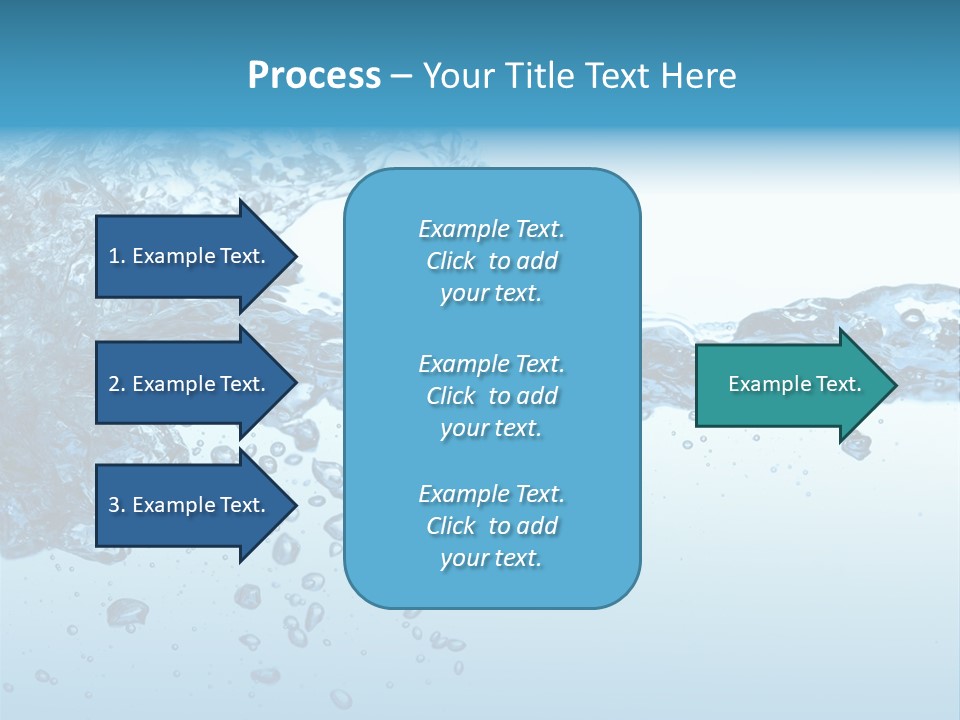 Motion Drip Droplet PowerPoint Template