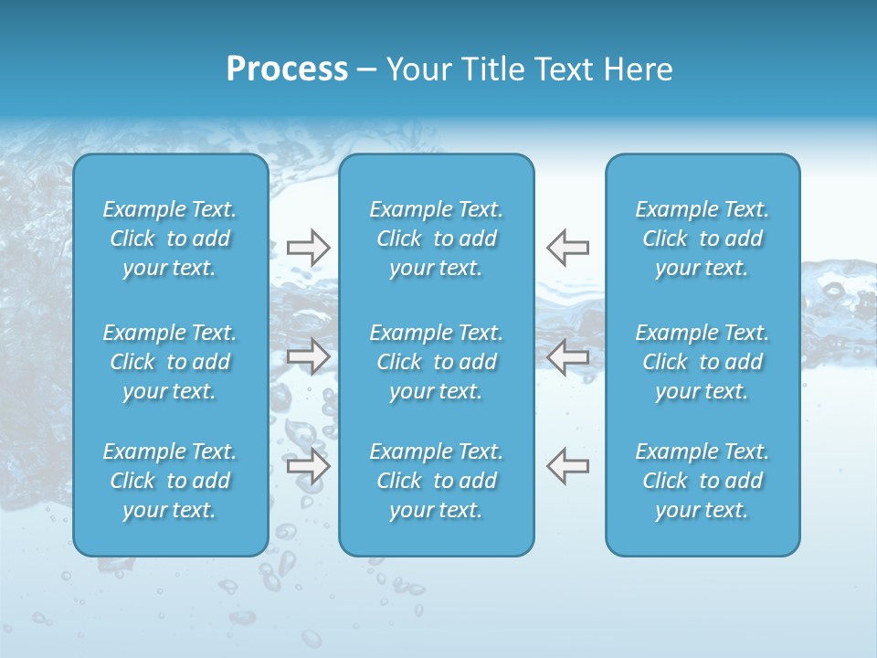 Motion Drip Droplet PowerPoint Template