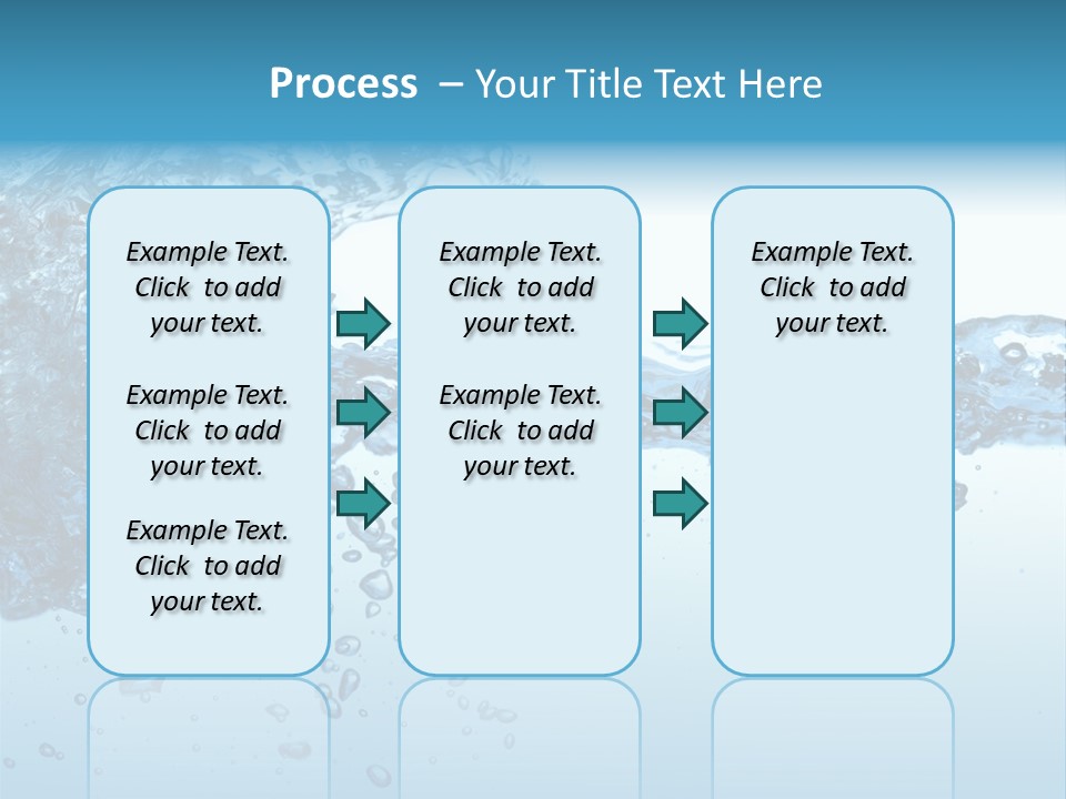 Motion Drip Droplet PowerPoint Template