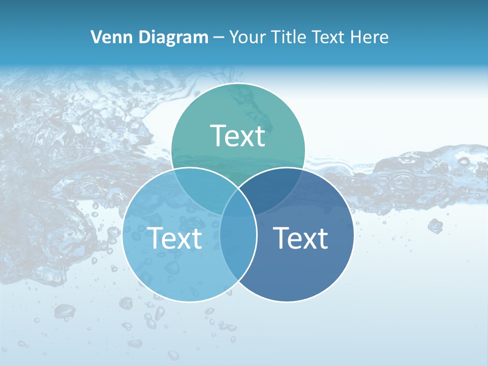 Motion Drip Droplet PowerPoint Template