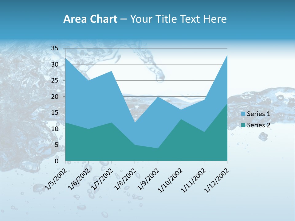 Motion Drip Droplet PowerPoint Template