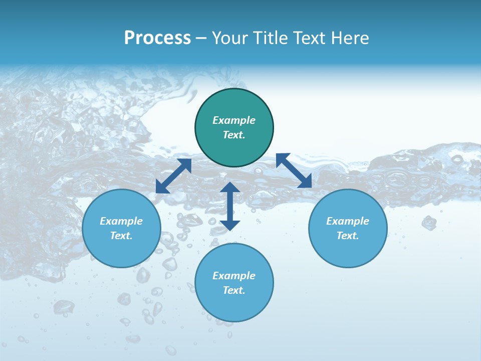 Motion Drip Droplet PowerPoint Template