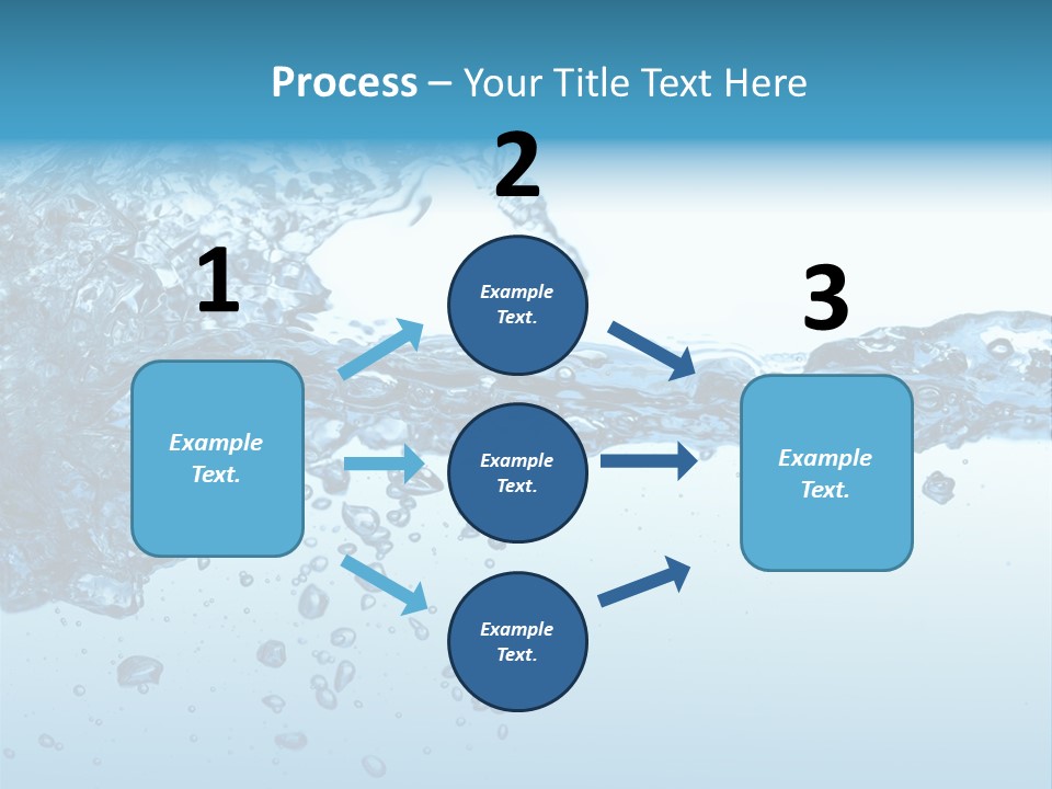 Motion Drip Droplet PowerPoint Template