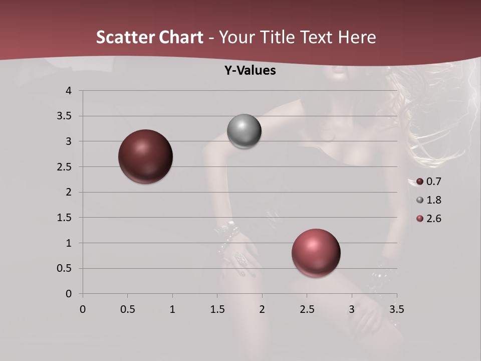 Trendy Clothes Dark PowerPoint Template