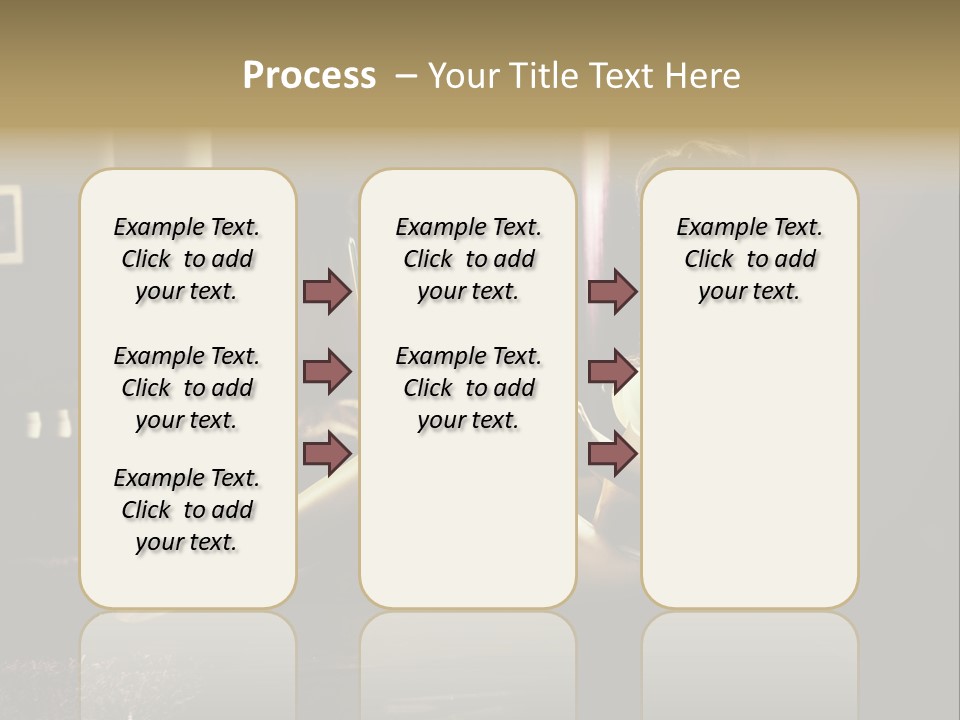 Female Showing Attractive PowerPoint Template