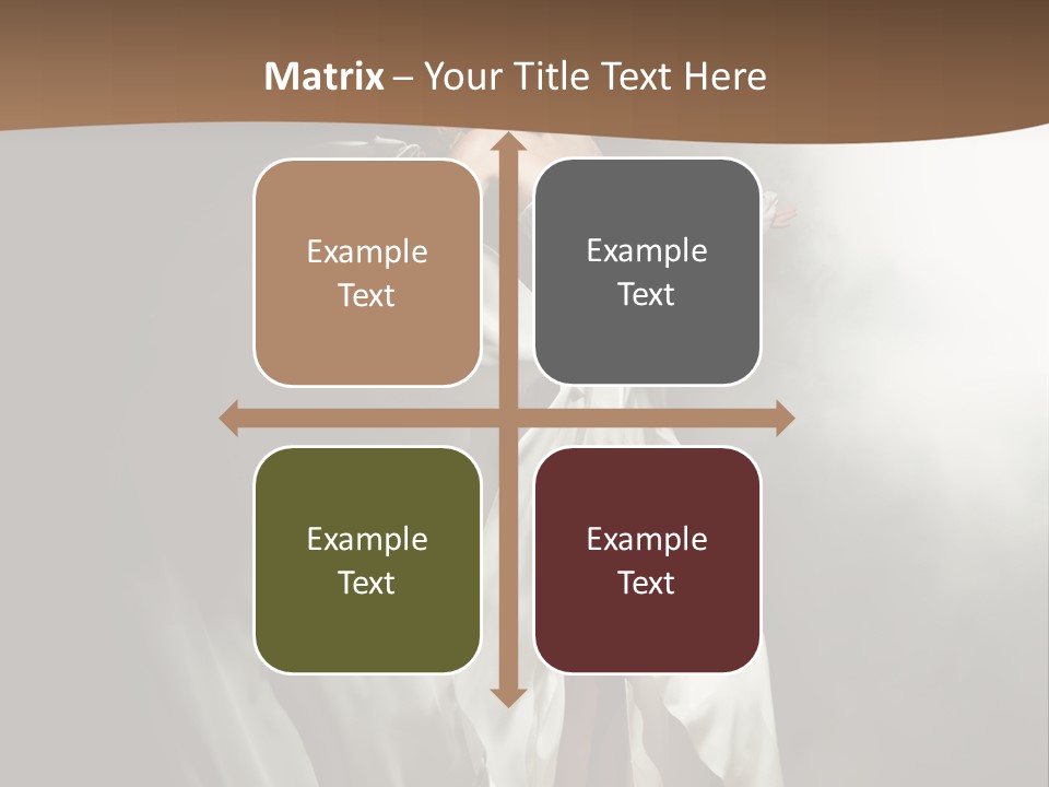 Cosmetics Lady Fashion PowerPoint Template