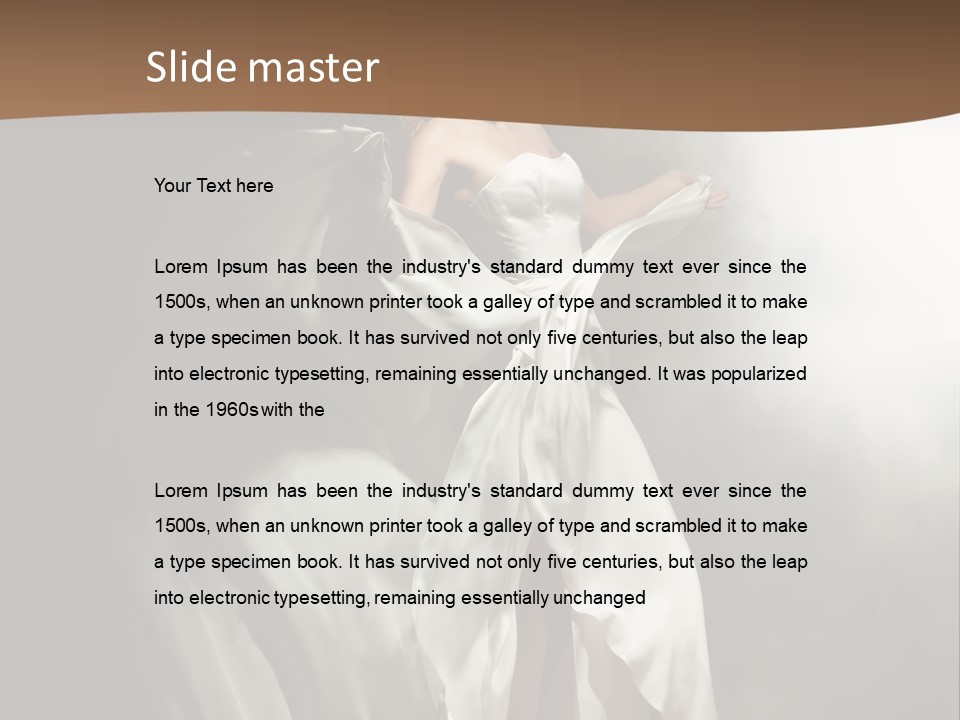 Cosmetics Lady Fashion PowerPoint Template