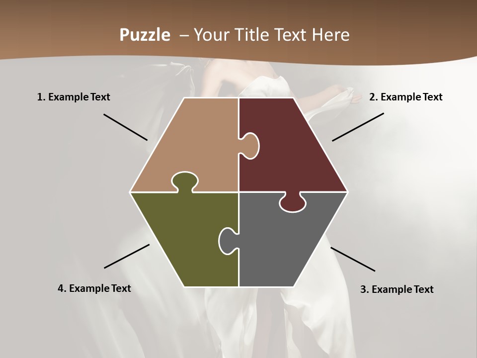 Cosmetics Lady Fashion PowerPoint Template