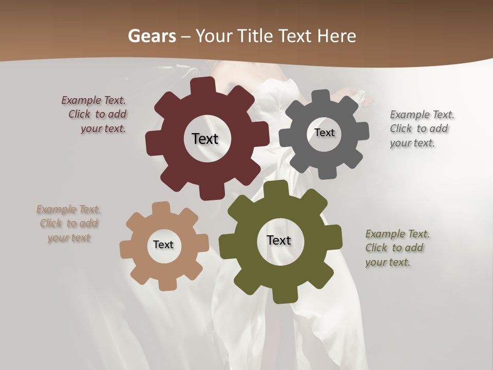 Cosmetics Lady Fashion PowerPoint Template