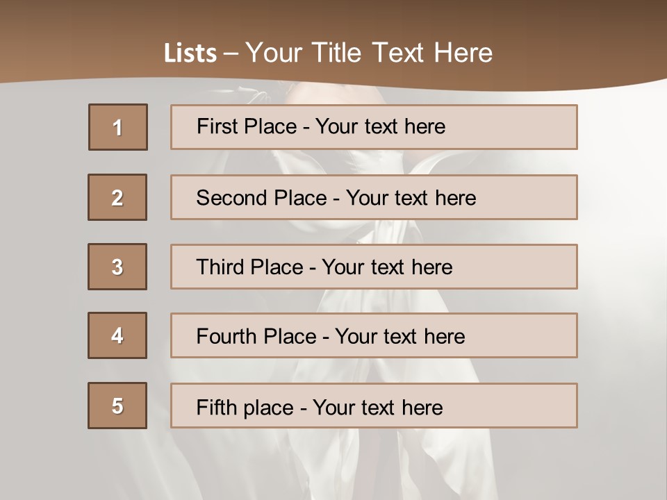 Cosmetics Lady Fashion PowerPoint Template