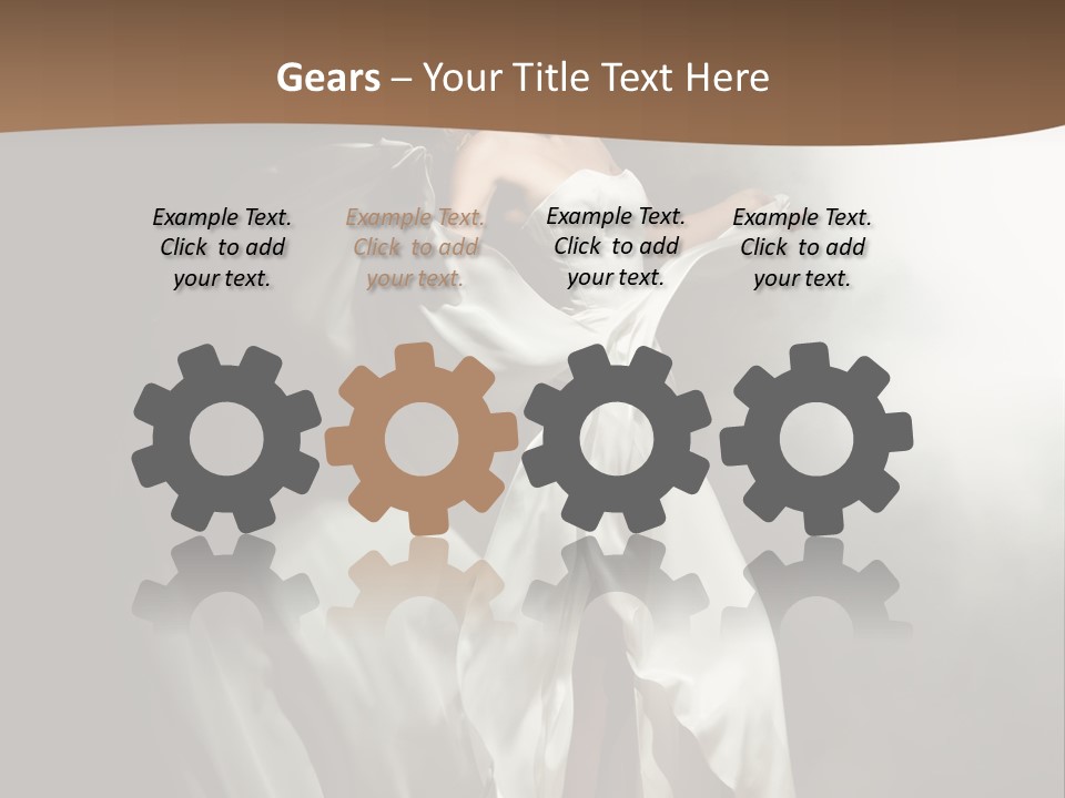 Cosmetics Lady Fashion PowerPoint Template