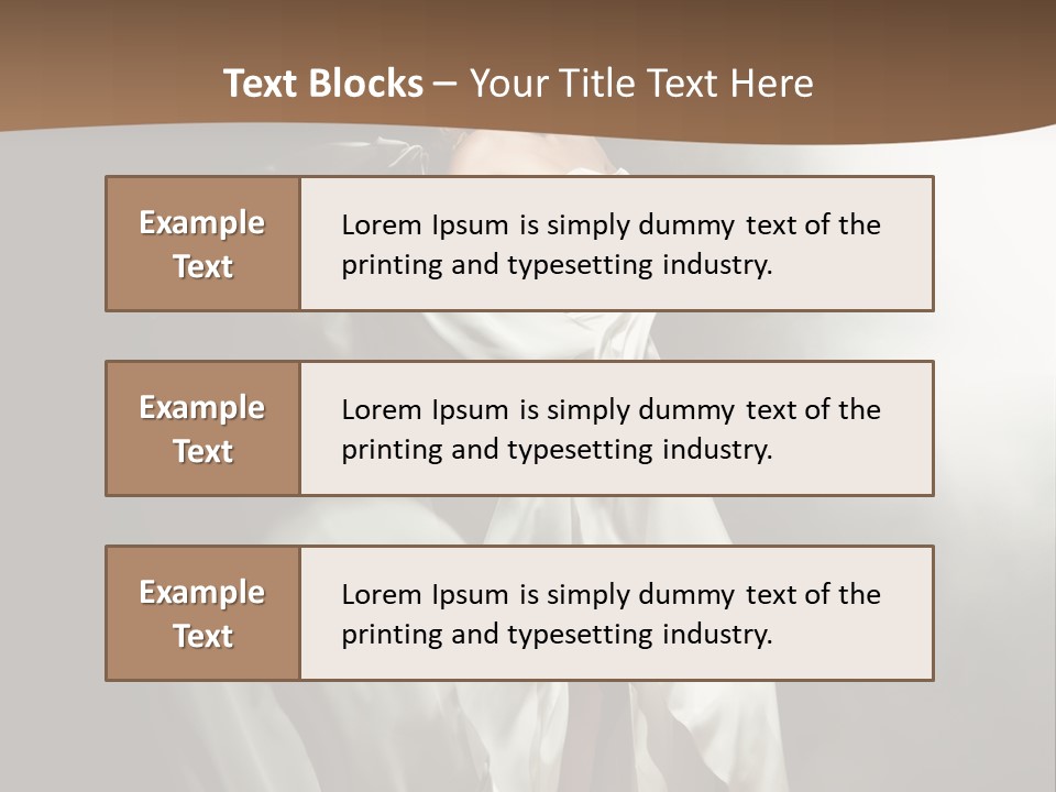 Cosmetics Lady Fashion PowerPoint Template