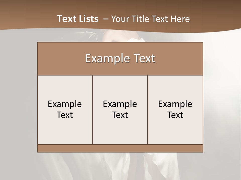 Cosmetics Lady Fashion PowerPoint Template