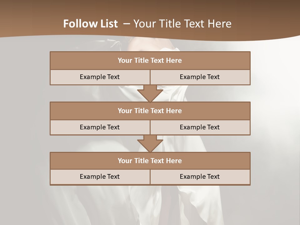 Cosmetics Lady Fashion PowerPoint Template