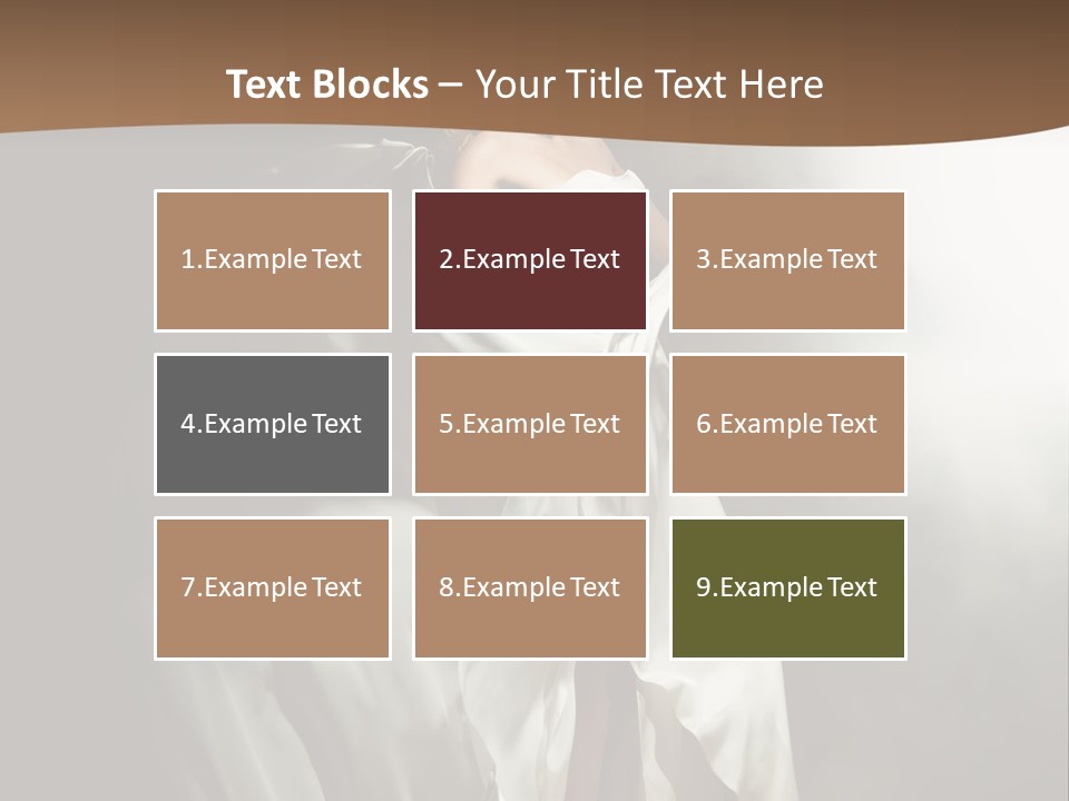 Cosmetics Lady Fashion PowerPoint Template