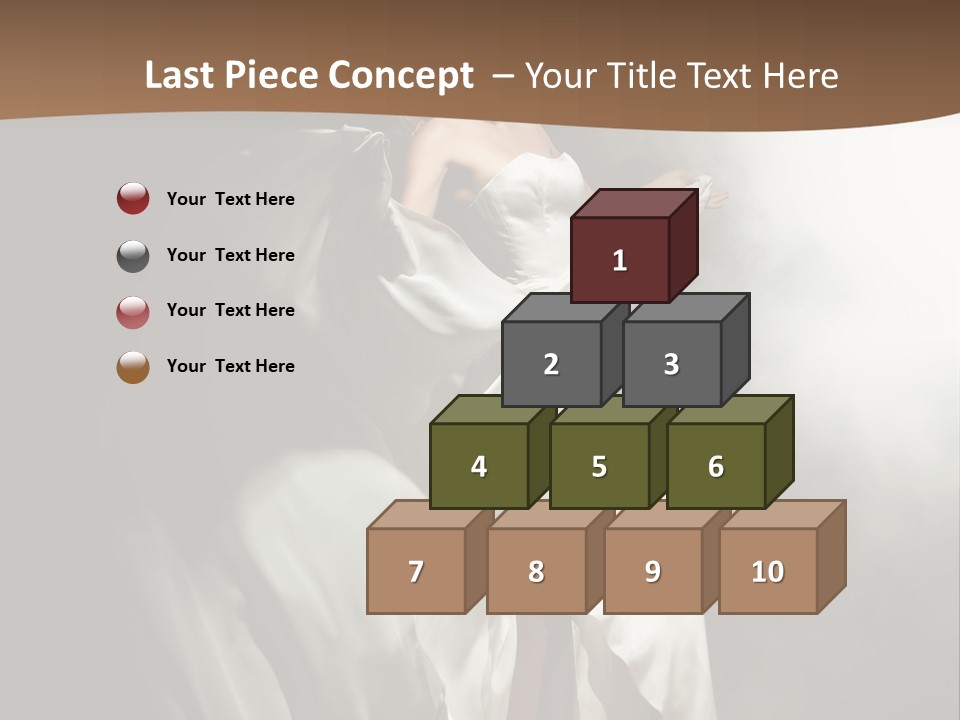 Cosmetics Lady Fashion PowerPoint Template