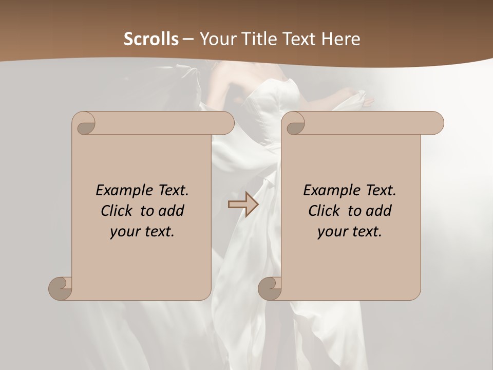 Cosmetics Lady Fashion PowerPoint Template