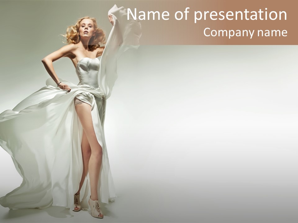 Sensual Fresh Skin PowerPoint Template