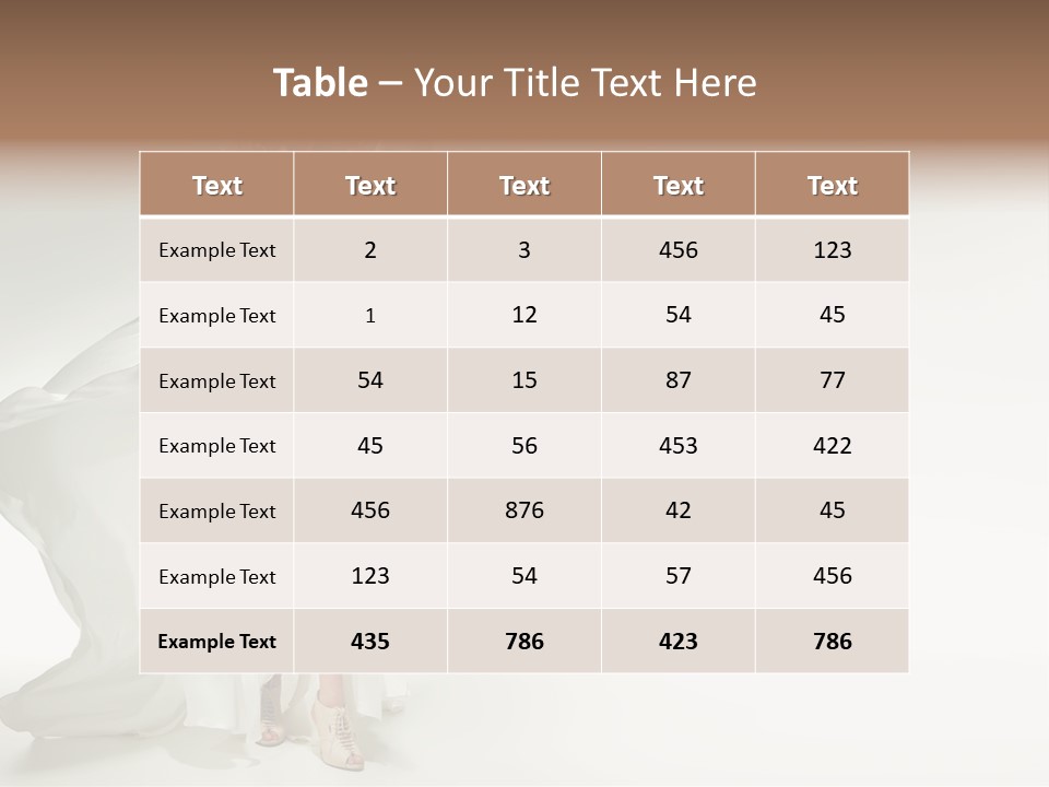 Sensual Fresh Skin PowerPoint Template
