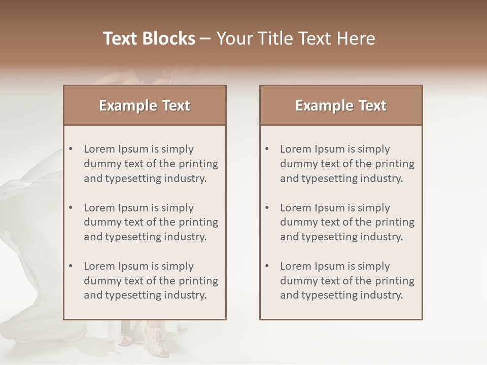 Sensual Fresh Skin PowerPoint Template