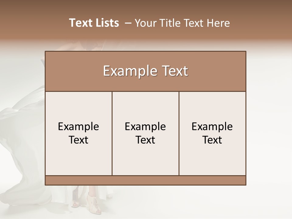 Sensual Fresh Skin PowerPoint Template