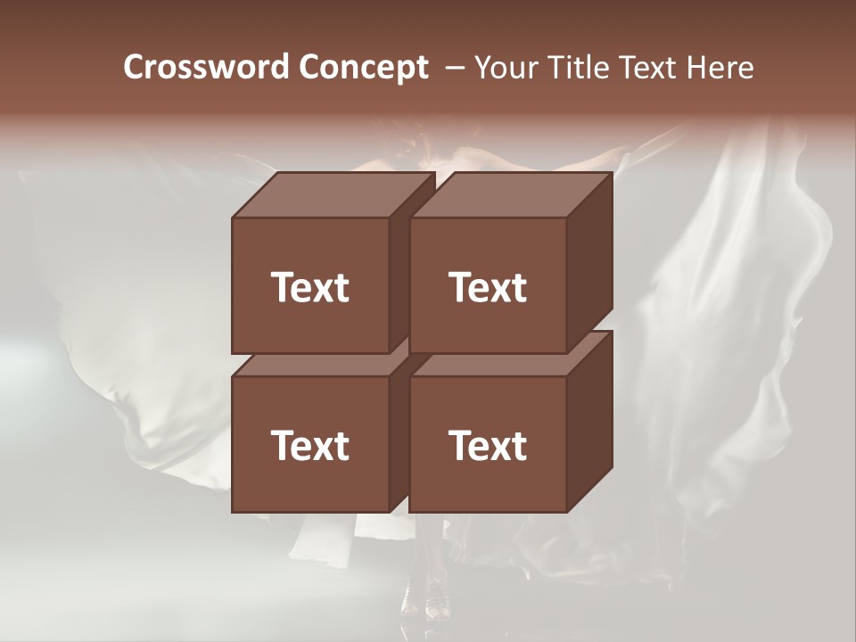 Long Wind Away PowerPoint Template