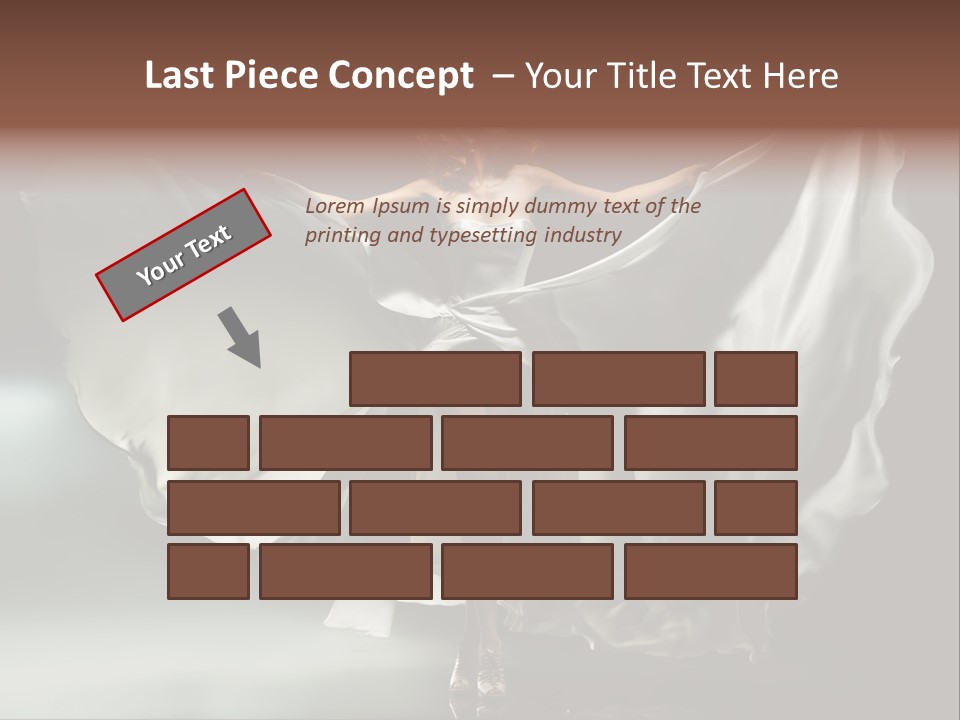 Long Wind Away PowerPoint Template