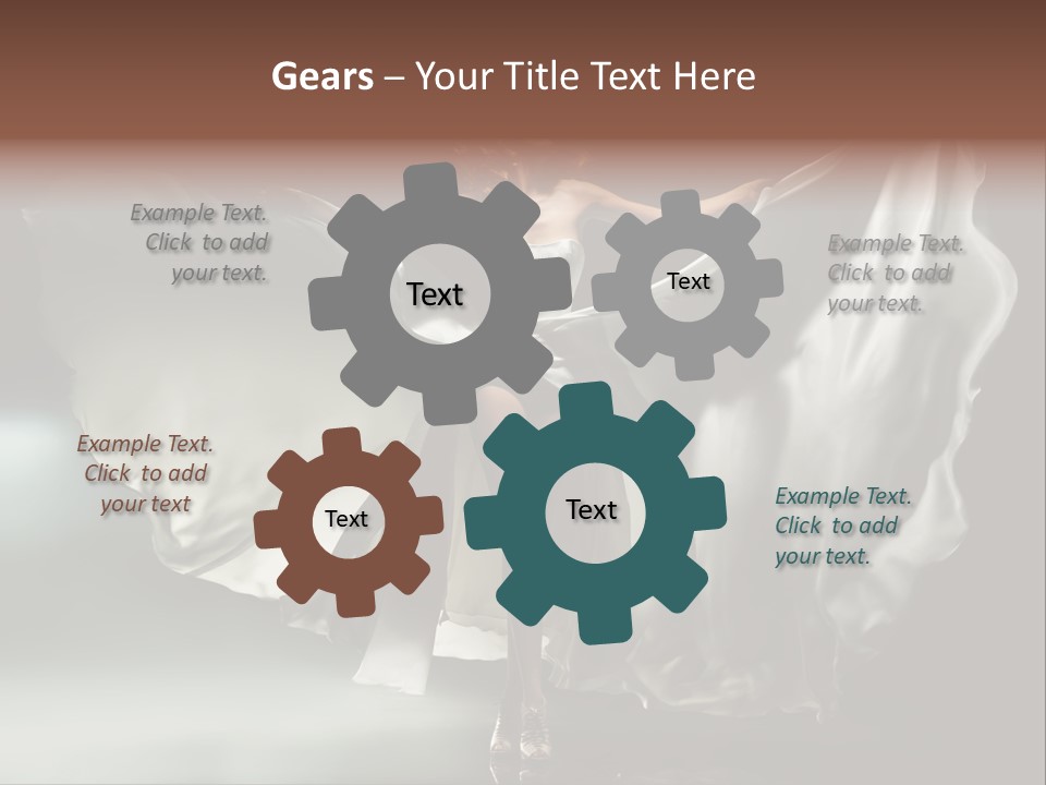 Long Wind Away PowerPoint Template